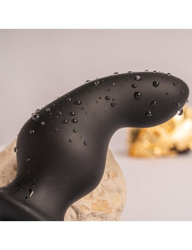 ROCKS- OFF - RO- ZEN RRO PLUG ANAL CON ANILLO VIBRADOR PARA EL PENE NEGRO