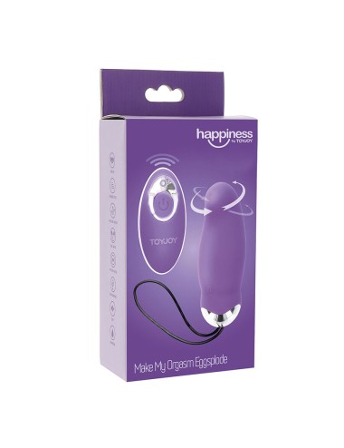 TOYJOY - HAPPINESS MY ORGASM EGGSPLODE VIBRADOR CONTROL REMOTO