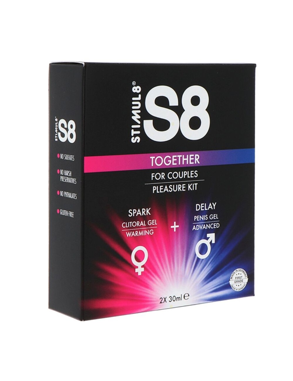 STIMUL8 - S8 TOGETHER KIT DE PAREJAS 2 X 30 ML STIMUL8 - S8 TOGETHER KIT DE PAREJAS 2 X 30 ML