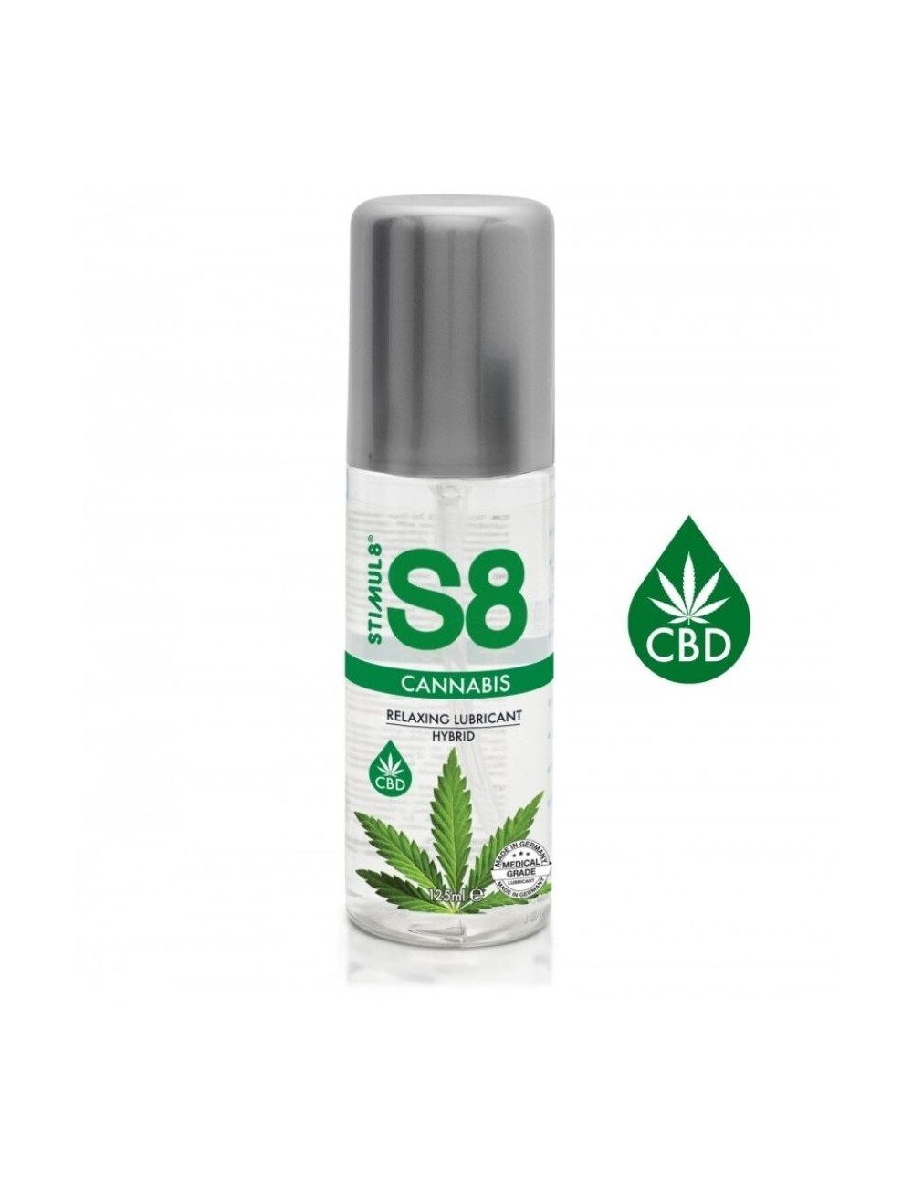 STIMUL8 - S8 LUBRICANTE HÍBRIDO CANNABIS 125 ML STIMUL8 - S8 LUBRICANTE HÍBRIDO CANNABIS 125 ML