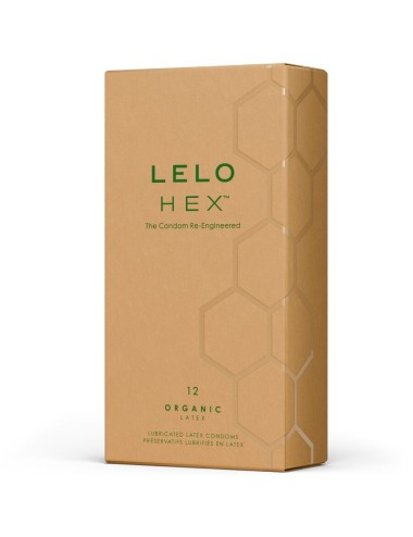 LELO - HEX ORGANIC PRESERVATIVO CAJA 12 UDS