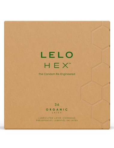 LELO - HEX ORGANIC PRESERVATIVO CAJA 36 UDS