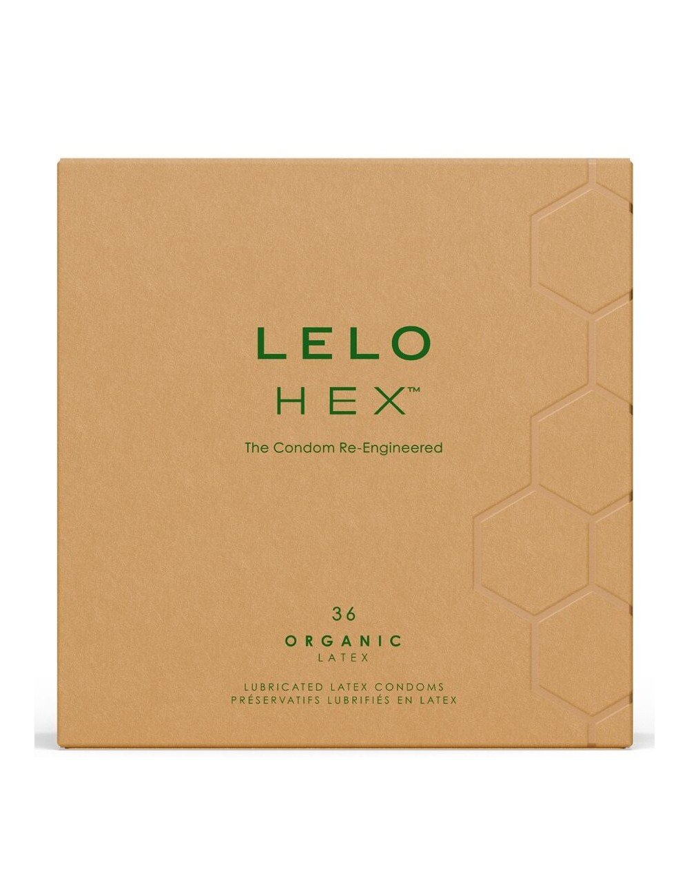 LELO - HEX ORGANIC PRESERVATIVO CAJA 36 UDS LELO - HEX ORGANIC PRESERVATIVO CAJA 36 UDS