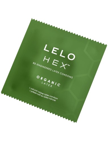 LELO - HEX ORGANIC PRESERVATIVO CAJA 36 UDS