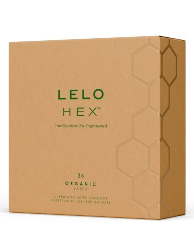 LELO - HEX ORGANIC PRESERVATIVO CAJA 36 UDS