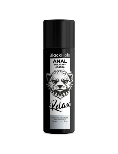 BLACK HOLE -  ANAL RELAXING CON JOJOBA BASE SILICONA 30 ML