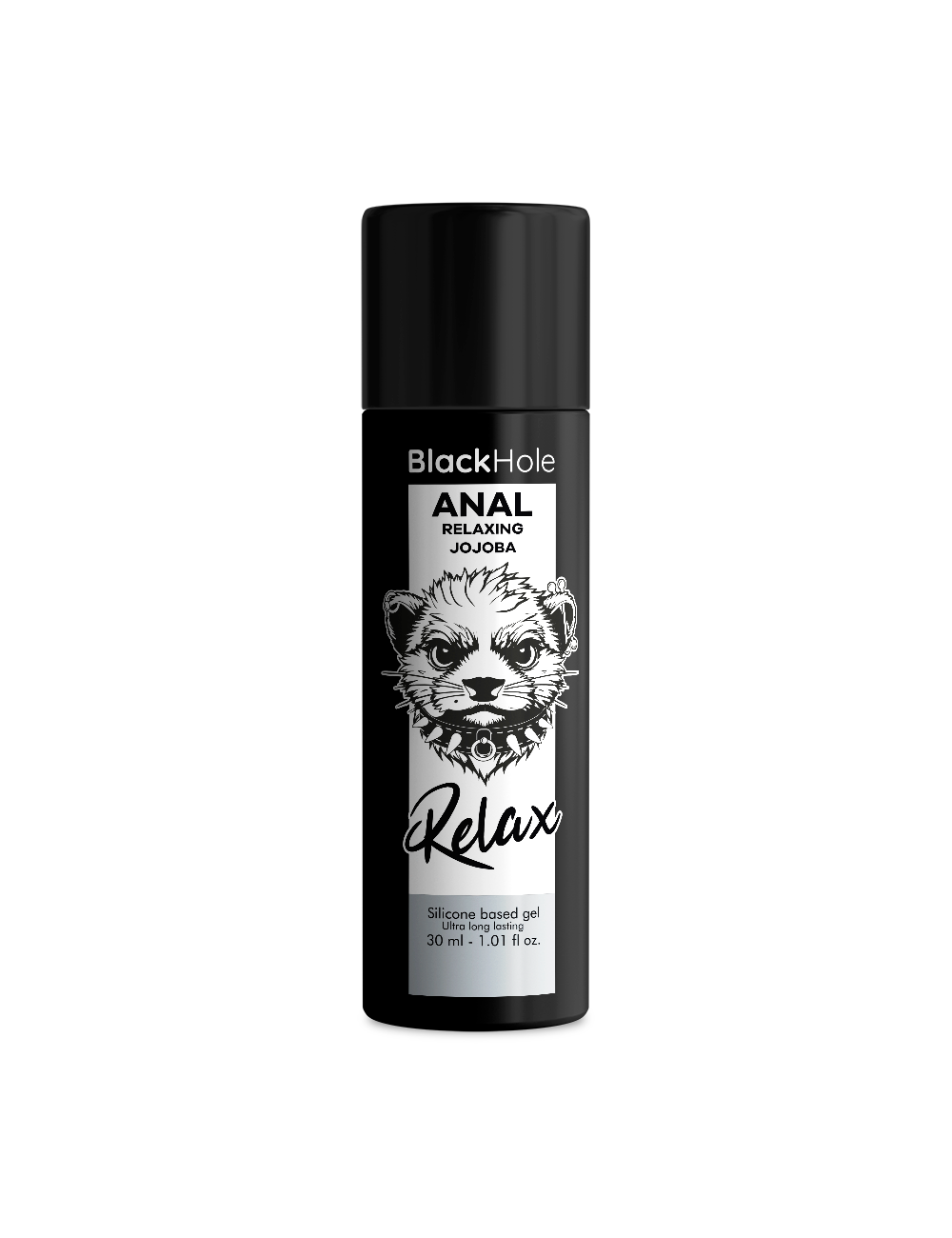 BLACK HOLE - ANAL RELAXING CON JOJOBA BASE SILICONA 30 ML BLACK HOLE - ANAL RELAXING CON JOJOBA BASE SILICONA 30 ML