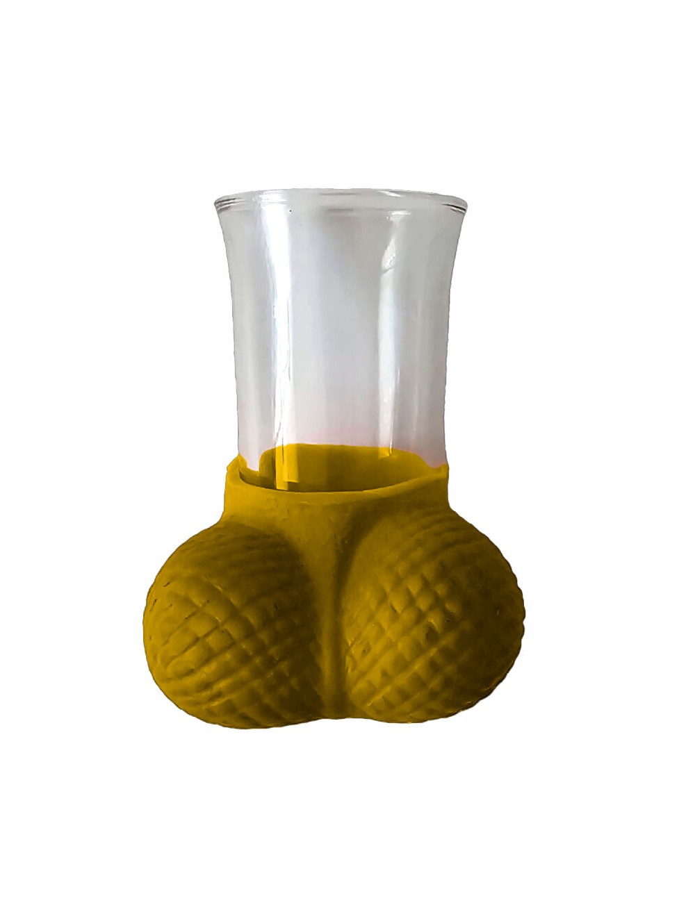 DIABLO PICANTE - VASO DE CHUPITOS DORADO