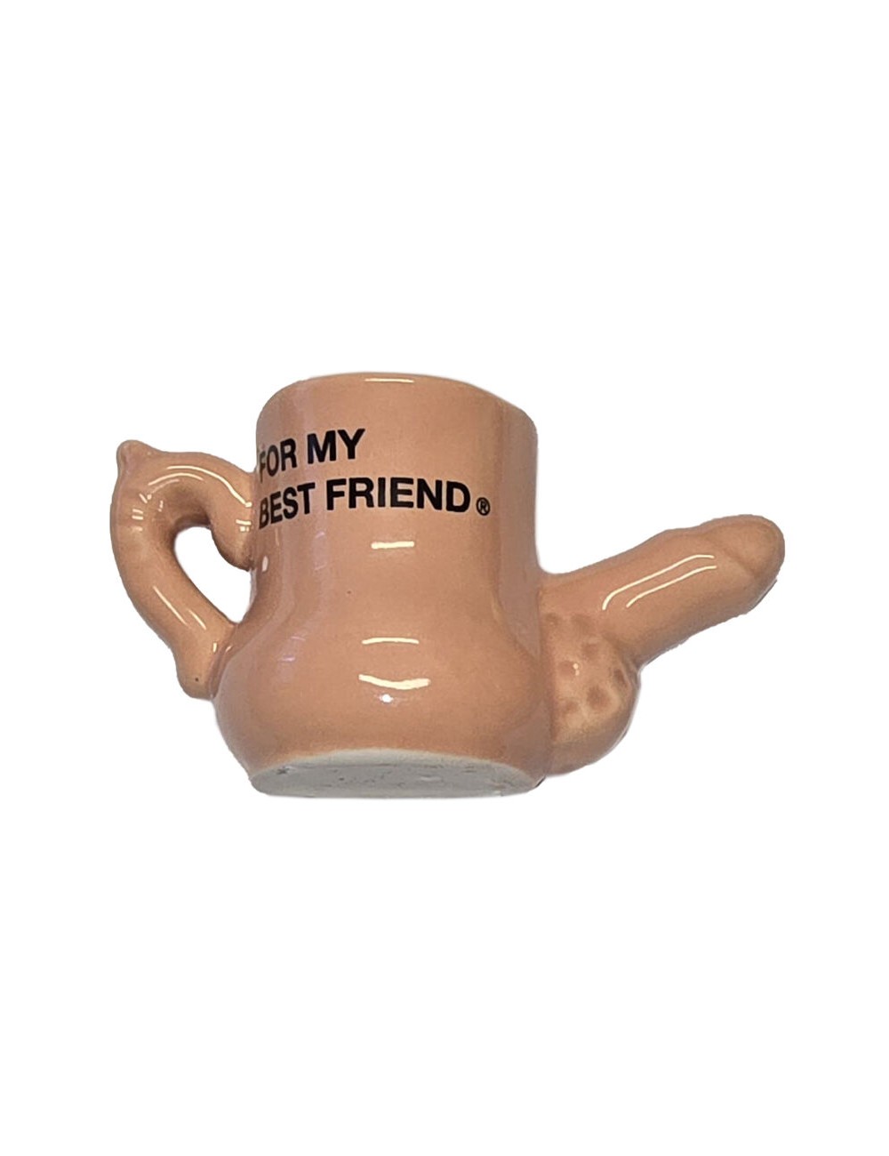 DIABLO PICANTE – IMÁN TAZA CERÁMICA CON PENE EN RELIEVE “FOR MY BEST FRIEND”