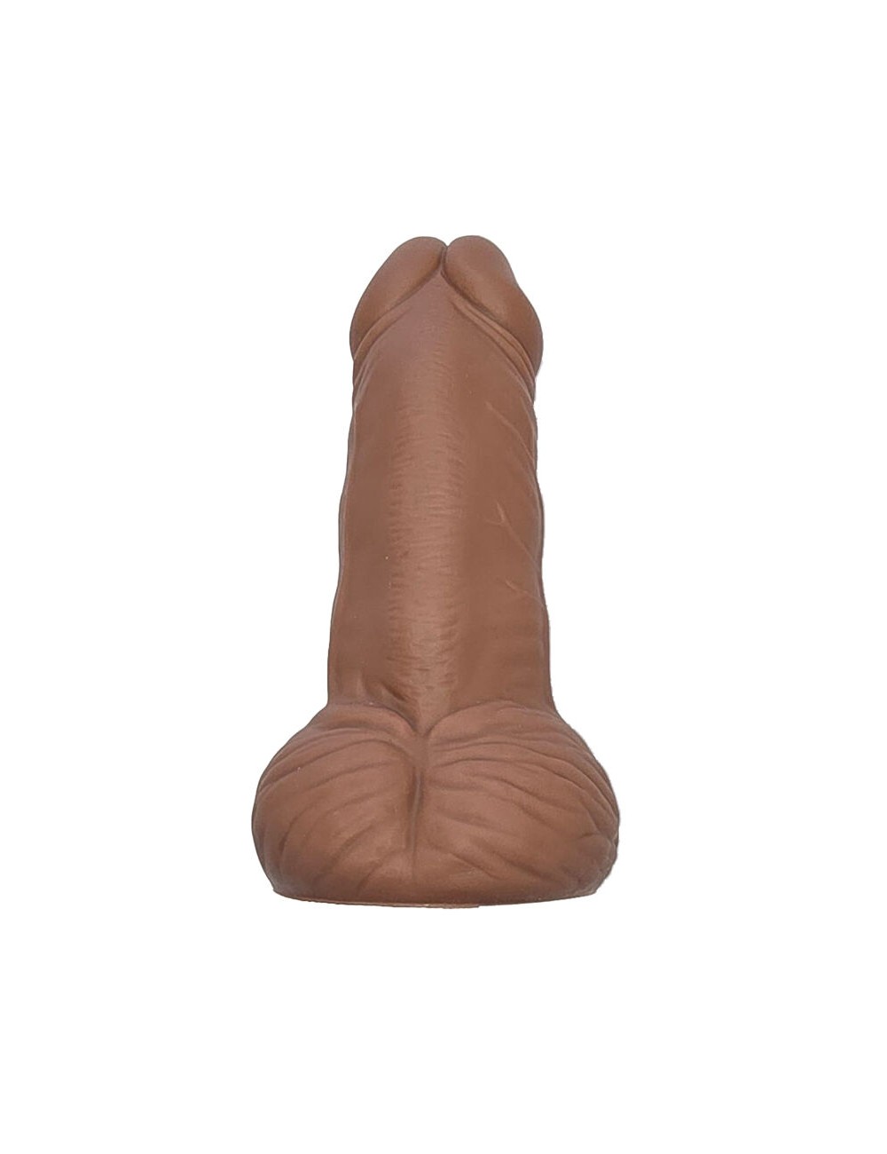 DIABLO PICANTE - JUGUETE ANTIESTRÉS CON FORMA DE PENE COLOR MULATO