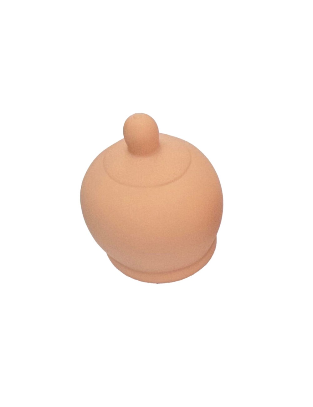 DIABLO PICANTE - JUGUETE ANTIESTRÉS CON FORMA DE PECHO COLOR CARNE