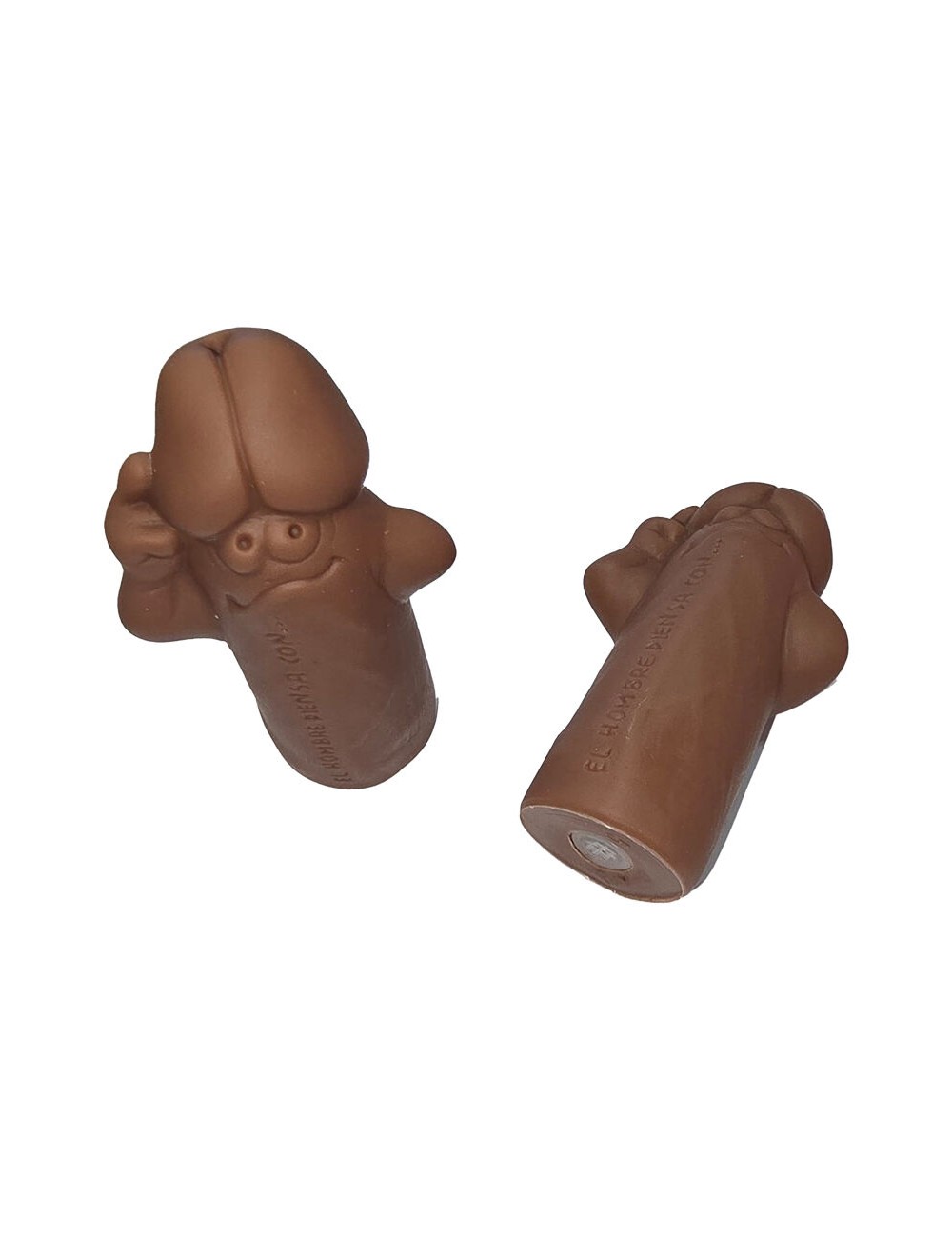 DIABLO PICANTE - SILBATO CON FORMA DE PENE COLOR MULATO