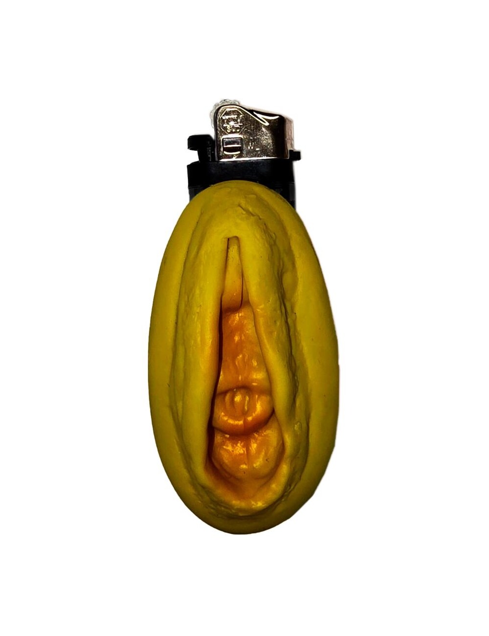 DIABLO PICANTE - MECHERO VAGINA DORADO DIABLO PICANTE - MECHERO VAGINA DORADO