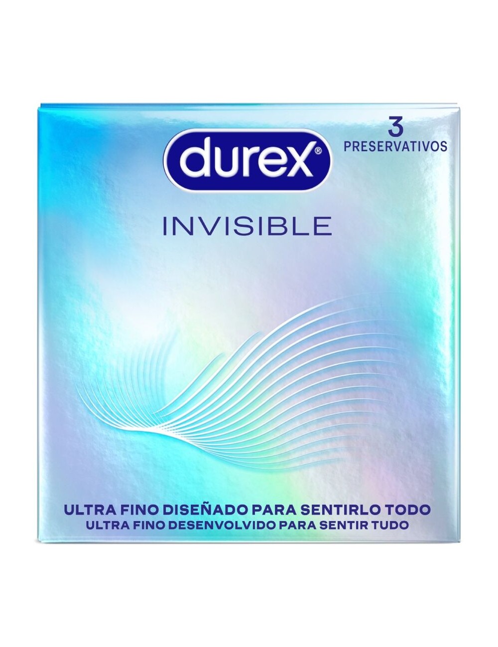 DUREX - INVISIBLE ULTRA FINO 3 UNIDADES DUREX - INVISIBLE ULTRA FINO 3 UNIDADES