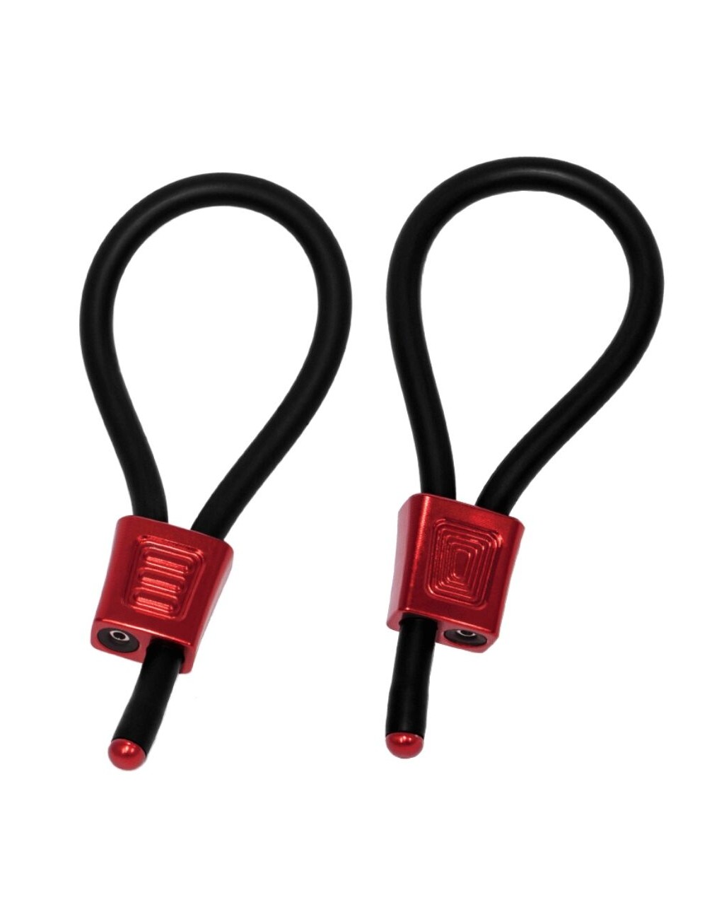 ELECTRASTIM - PRESTIGE ELECTRA LOOPS ANILLOS DE PENE AJUSTABLES ROJO ELECTRASTIM - PRESTIGE ELECTRA LOOPS ANILLOS DE PENE AJUSTABLES ROJO