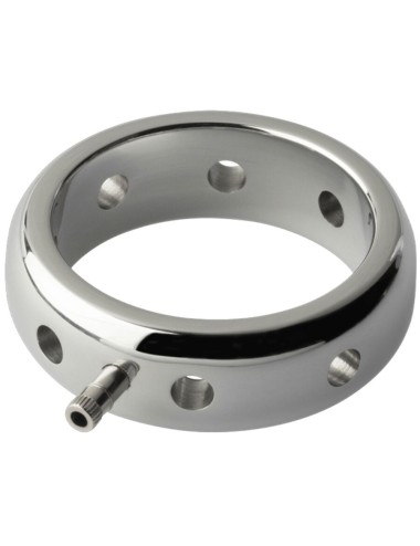 ELECTRASTIM - PRESTIGE ANILLO ELECTROMAGNÉTICO DE METAL PARA EL PENE 34 MM