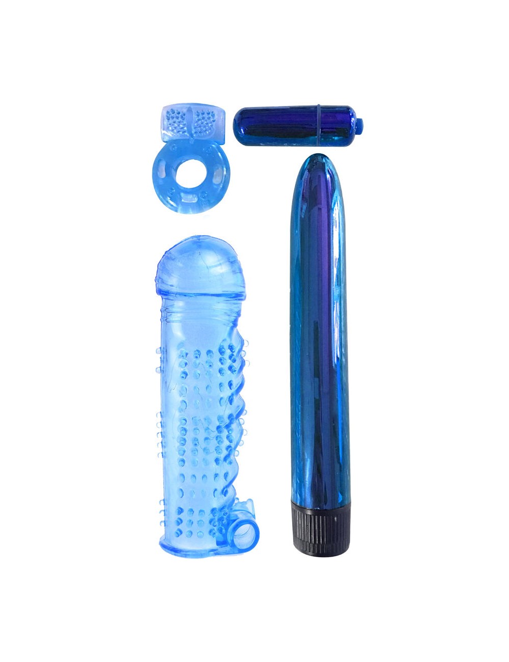 CLASSIX - KIT DE PLACER PARA PAREJAS AZUL CLASSIX - KIT DE PLACER PARA PAREJAS AZUL