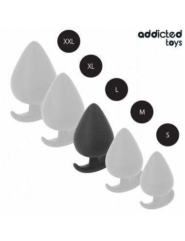 ADDICTED TOYS - PLUG ANAL SILICONA TALLA L 8 CM
