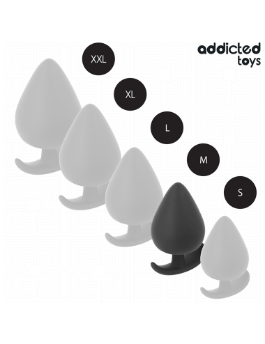 ADDICTED TOYS - PLUG ANAL SILICONA TALLA M 6,6 CM