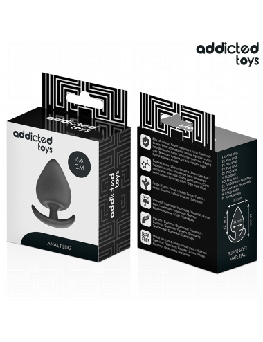ADDICTED TOYS - PLUG ANAL SILICONA TALLA M 6,6 CM