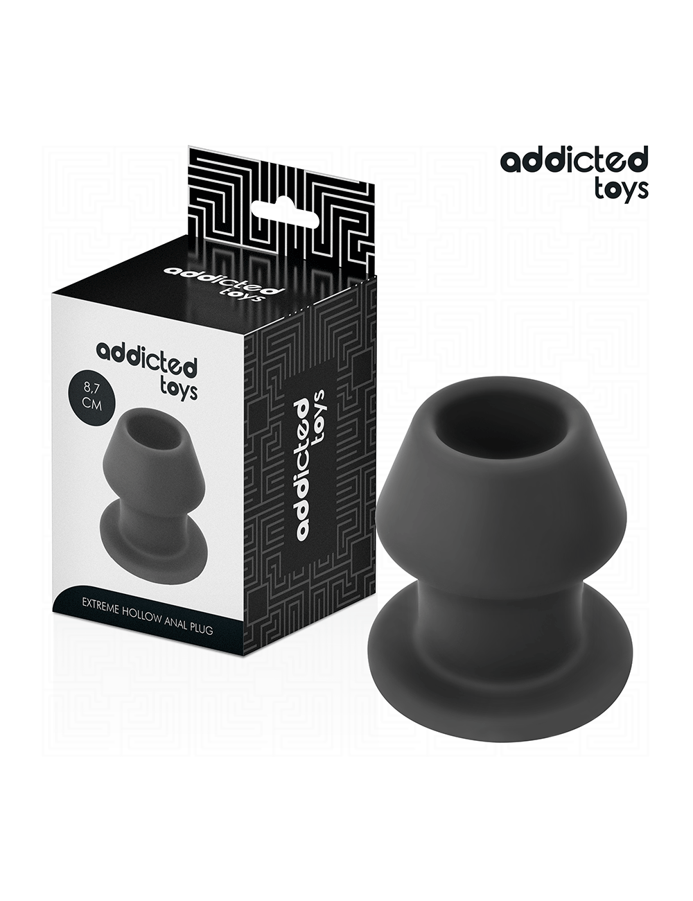 ADDICTED TOYS - PLUG ANAL HUECO EXTREM SILICONA TALLA M 8 ADDICTED TOYS - PLUG ANAL HUECO EXTREM SILICONA TALLA M 8
