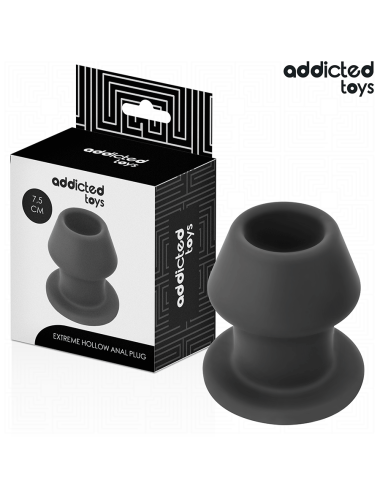 ADDICTED TOYS - PLUG ANAL HUECO EXTREM SILICONA TALLA S 7