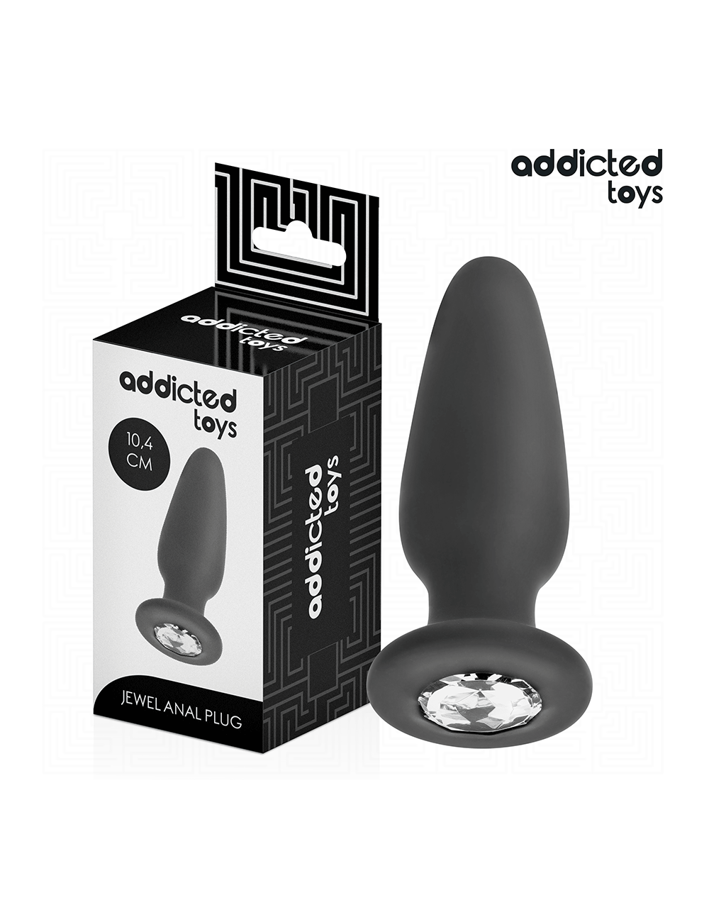 ADDICTED TOYS - PLUG ANAL CON JOYA SILICONA TALLA M 10 ADDICTED TOYS - PLUG ANAL CON JOYA SILICONA TALLA M 10