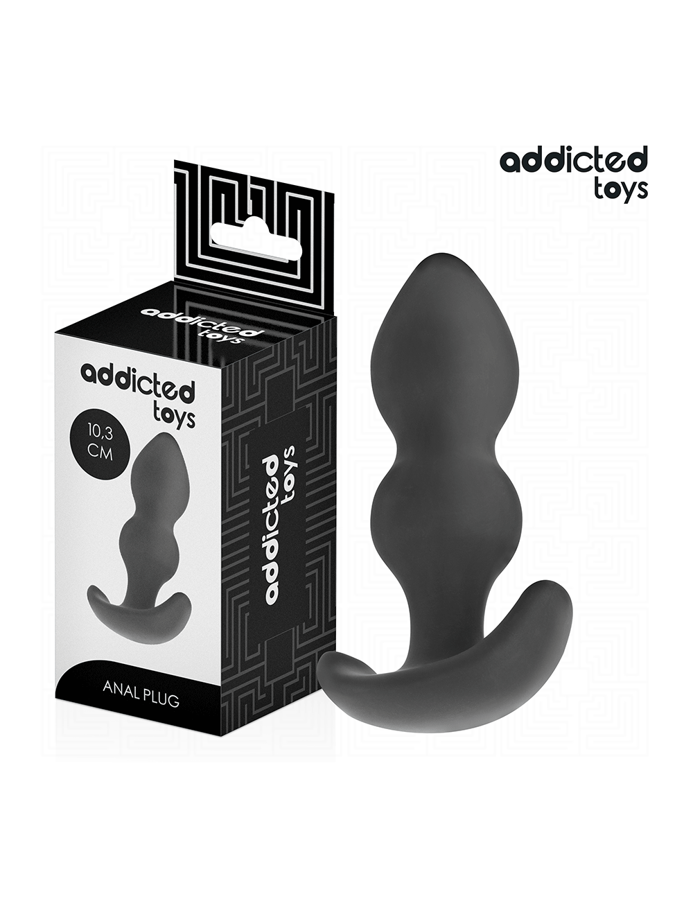 ADDICTED TOYS - PLUG ANAL SILICONA TALLA S 10 ADDICTED TOYS - PLUG ANAL SILICONA TALLA S 10