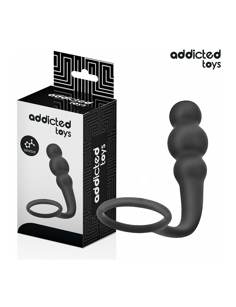 ADDICTED TOYS - PLUG ANAL CON ANILLO SILICONA MODELO 1 ADDICTED TOYS - PLUG ANAL CON ANILLO SILICONA MODELO 1