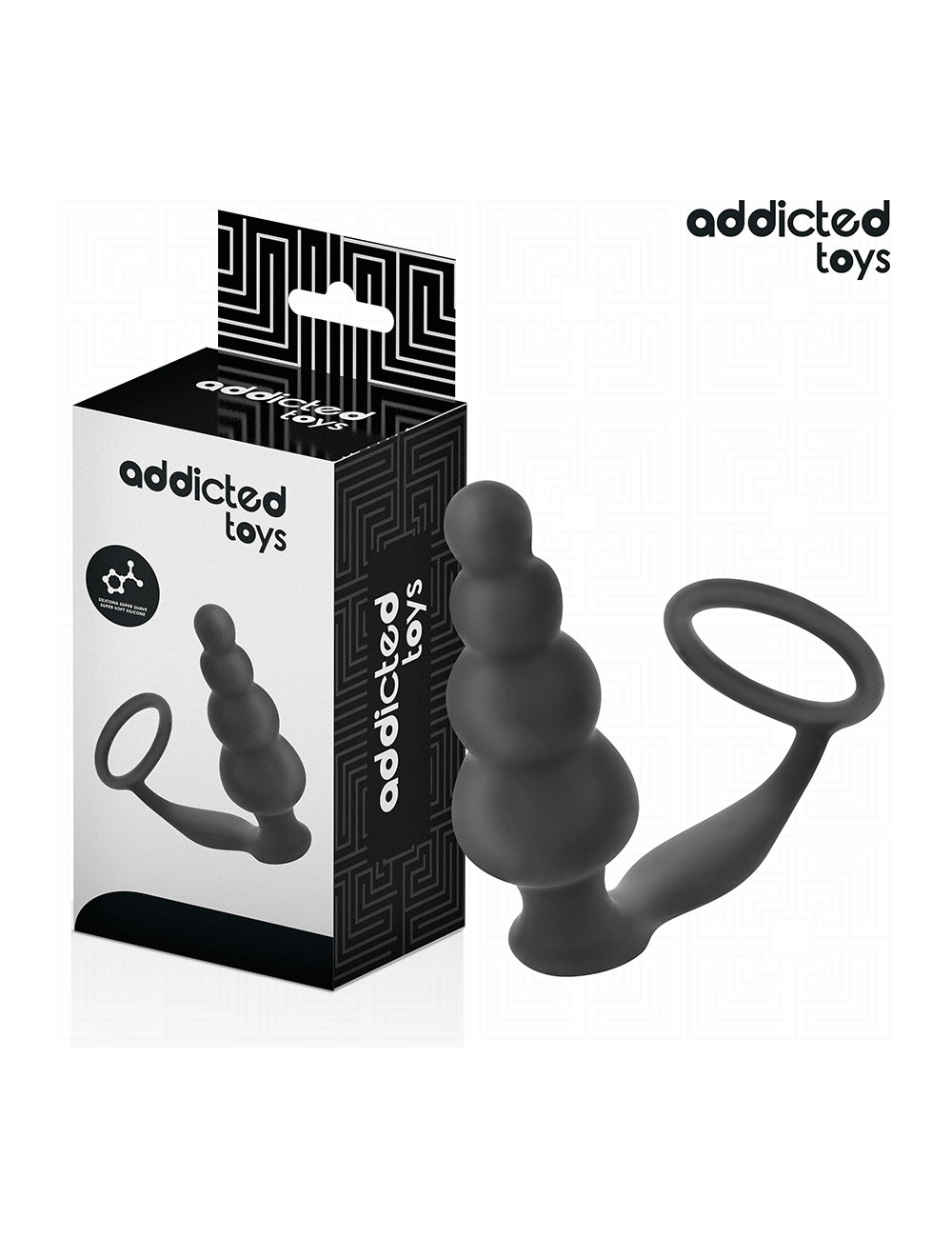 ADDICTED TOYS - PLUG ANAL CON ANILLO SILICONA MODELO 5 ADDICTED TOYS - PLUG ANAL CON ANILLO SILICONA MODELO 5