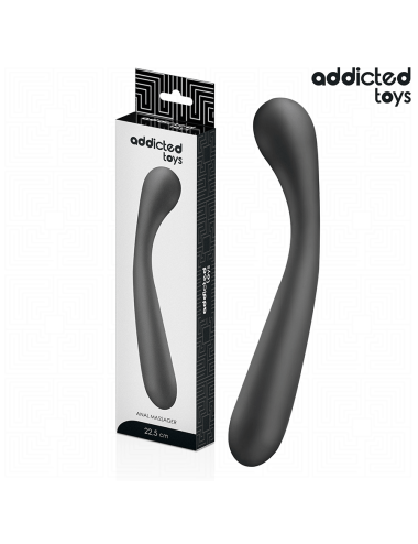 ADDICTED TOYS - MASAJEADOR ANAL DOBLE SILICONA 22