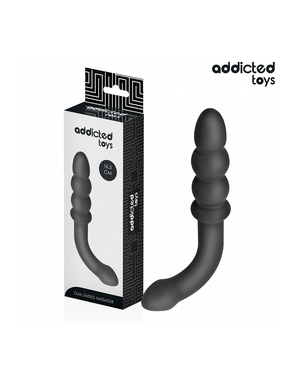 ADDICTED TOYS - MASAJEADOR ANAL DOBLE SILICONA 16 ADDICTED TOYS - MASAJEADOR ANAL DOBLE SILICONA 16