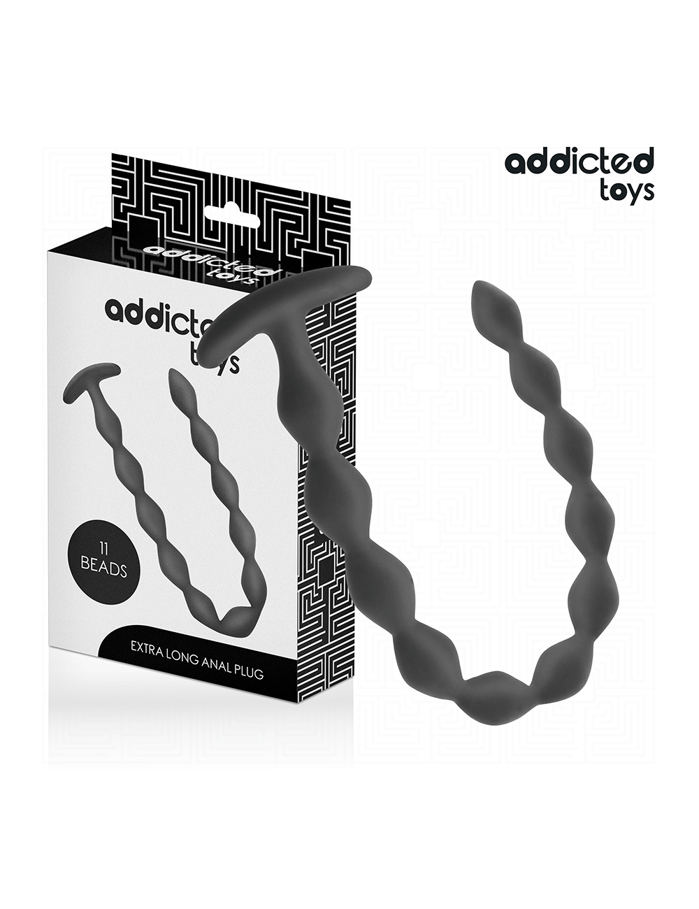ADDICTED TOYS - ROSARIO ANAL 27 CM EXTRA LARGO SILICONA ADDICTED TOYS - ROSARIO ANAL 27 CM EXTRA LARGO SILICONA