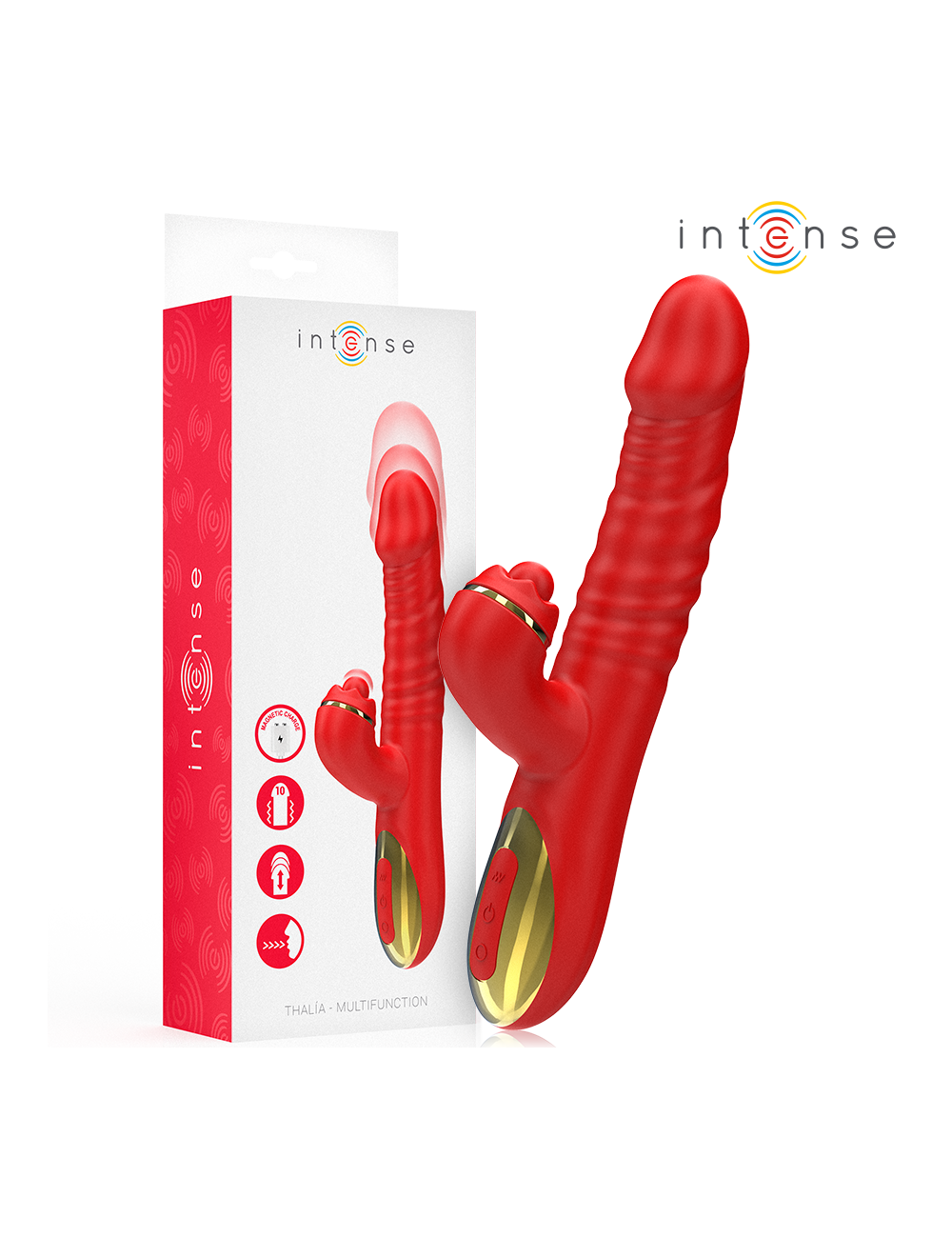 INTENSE - THALIA VIBRACIÓN & EMPUJE & ESTIMULACIÓN ROJO