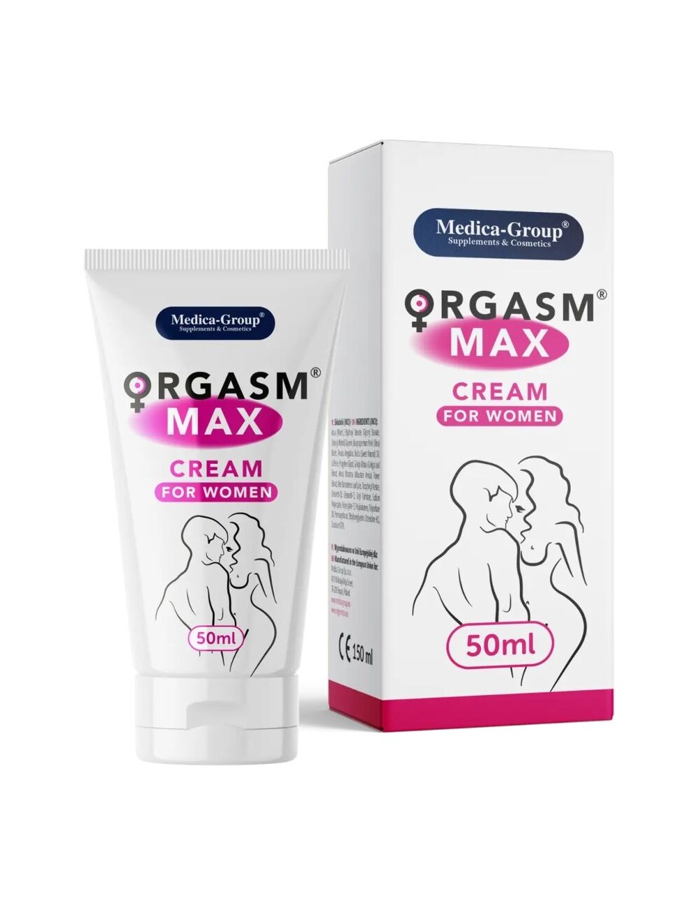 MEDICA GROUP - ORGASM MAX CREMA ÍNTIMA PARA MUJER 50 ML MEDICA GROUP - ORGASM MAX CREMA ÍNTIMA PARA MUJER 50 ML