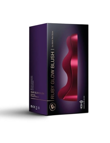 ROCKS- OFF - RUBY GLOW BLUSH VIBRADOR G-SPOT ROJO