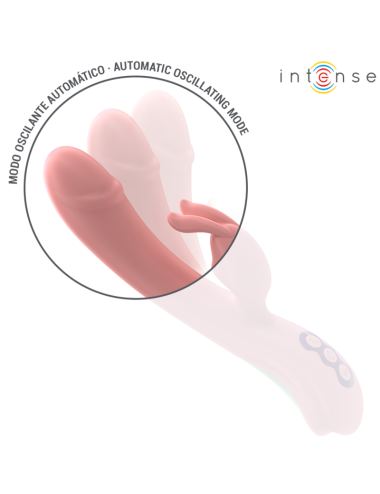 INTENSE - RACHEL VIBRADOR RABBIT 5 VIBRACIONES ROSA