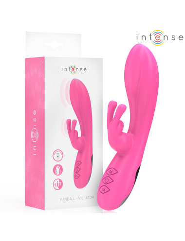 INTENSE - RANDALL VIBRADOR RABBIT 10 VIBRACIONES ROSA