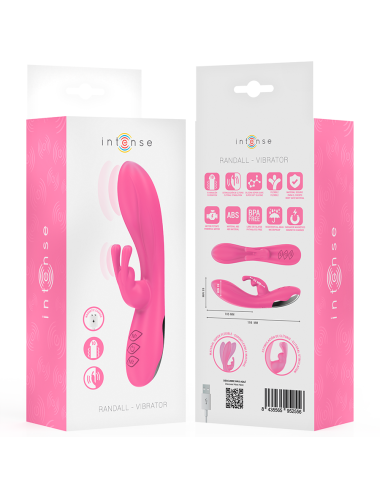 INTENSE - RANDALL VIBRADOR RABBIT 10 VIBRACIONES ROSA