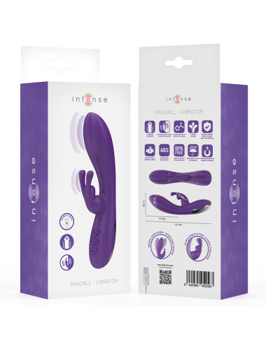 INTENSE - RANDALL VIBRADOR RABBIT 10 VIBRACIONES MORADO