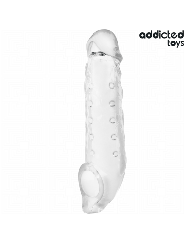 ADDICTED TOYS - FUNDA PARA EL PENE TRANSPARENTE TALLA S 23 CM