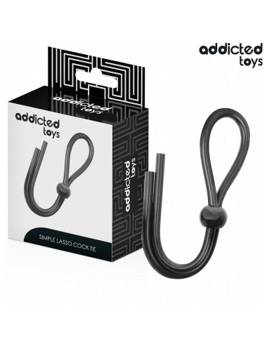 ADDICTED TOYS - CUERDA SILICONA PARA EL PENE DE LAZO SIMPLE
