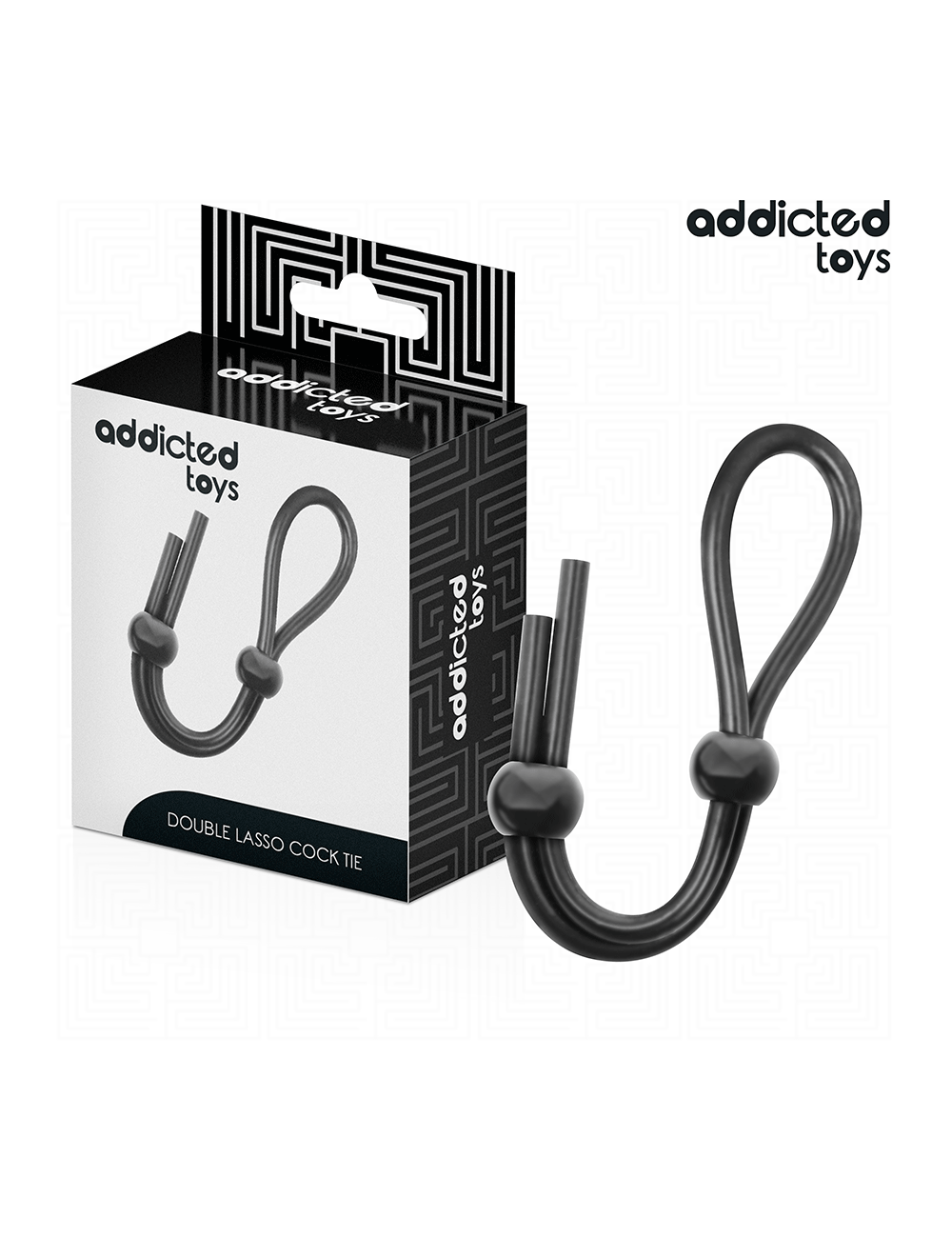 ADDICTED TOYS - CUERDA SILICONA PARA EL PENE DE LAZO DOBLE ADDICTED TOYS - CUERDA SILICONA PARA EL PENE DE LAZO DOBLE
