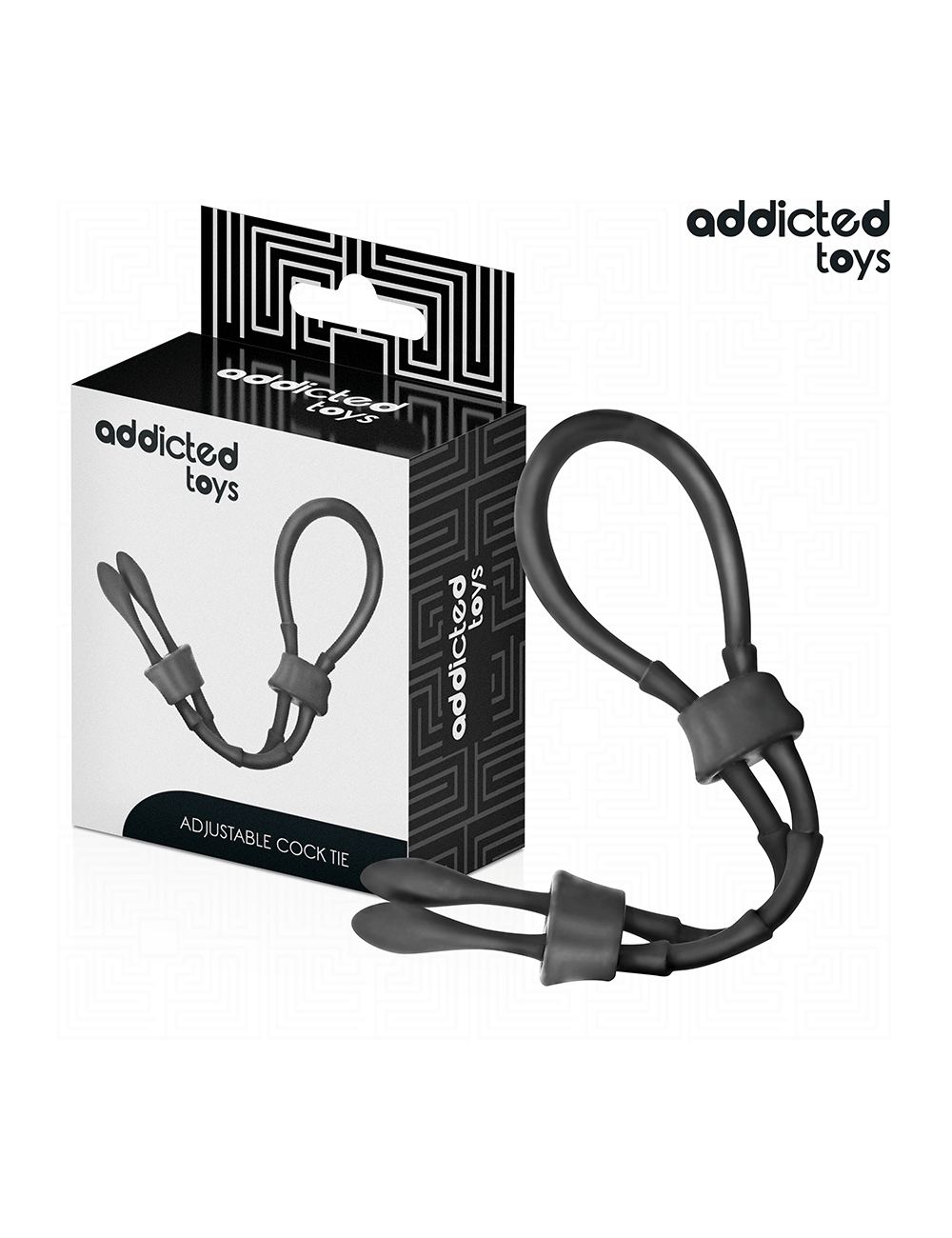 ADDICTED TOYS - CUERDA SILICONA AJUSTABLE PARA EL PENE ADDICTED TOYS - CUERDA SILICONA AJUSTABLE PARA EL PENE