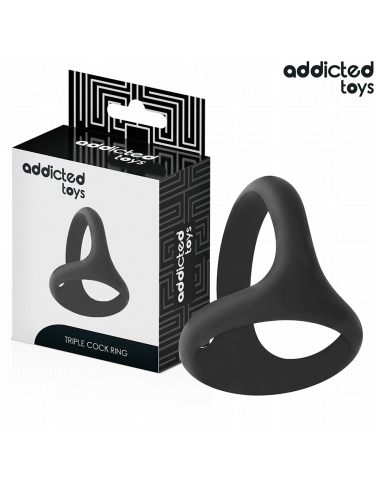 ADDICTED TOYS - ANILLO TRIPLE GRUESO PARA EL PENE