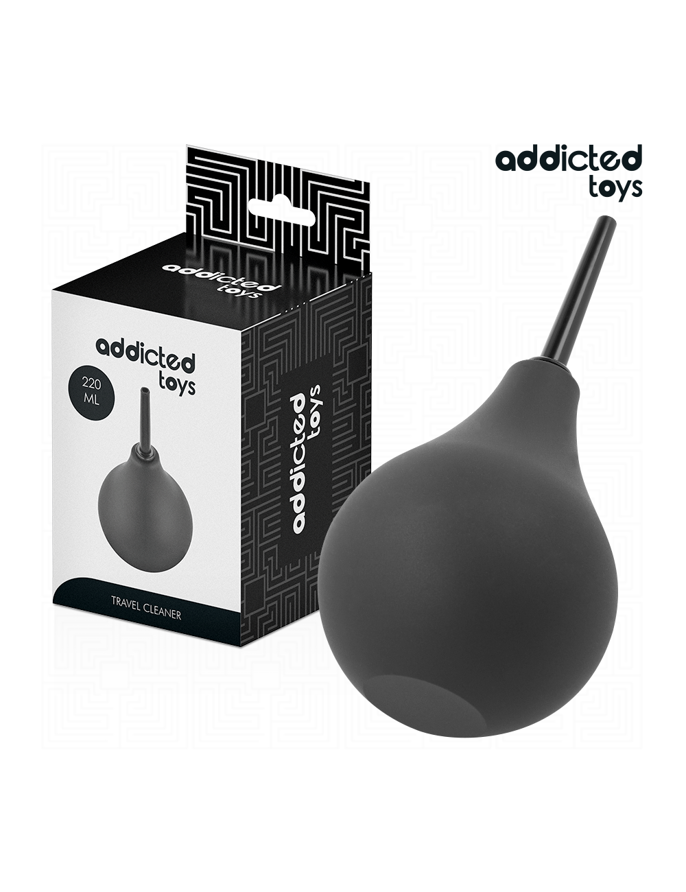 ADDICTED TOYS - LIMPIADOR ANAL DE VIAJE TALLA L 220 ML ADDICTED TOYS - LIMPIADOR ANAL DE VIAJE TALLA L 220 ML