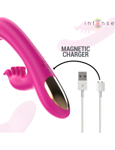 INTENSE - CHRISTINA VIBRADOR MULTIFUNCIÓN RABBIT 22.5 CM ROSA