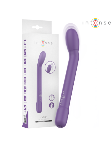 INTENSE - ESTIMULADOR PUNTO-G MORADO RECARGABLE