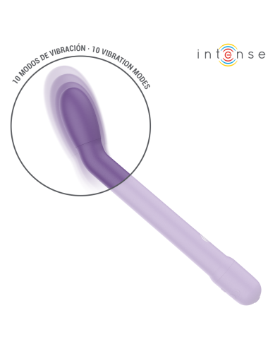 INTENSE - ESTIMULADOR PUNTO-G MORADO RECARGABLE