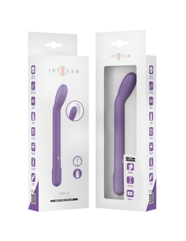 INTENSE - ESTIMULADOR PUNTO-G MORADO RECARGABLE